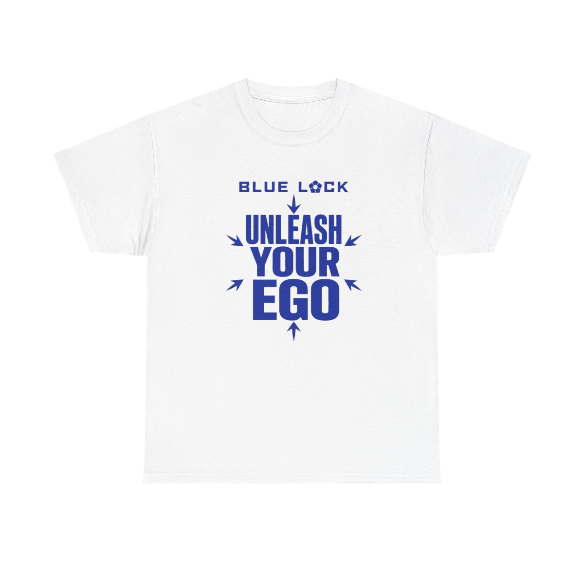 Blue Lock "Unleash Your Ego" Unisex Tee - alternate angle 3, merchandise