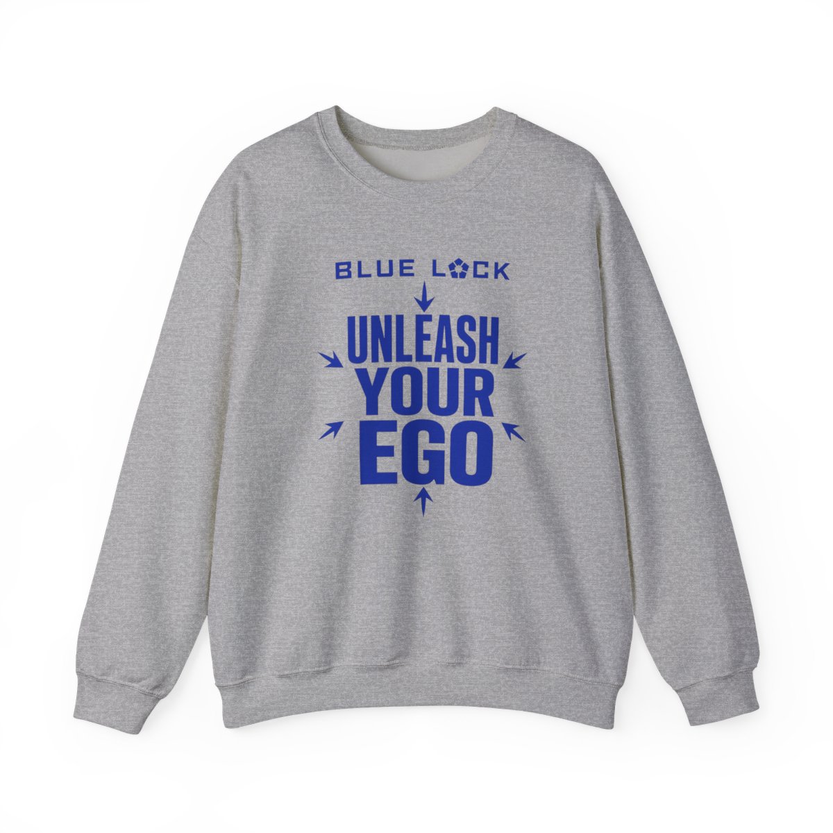 Blue Lock "Unleash Your Ego" Crewneck - alternate angle 2, merchandise