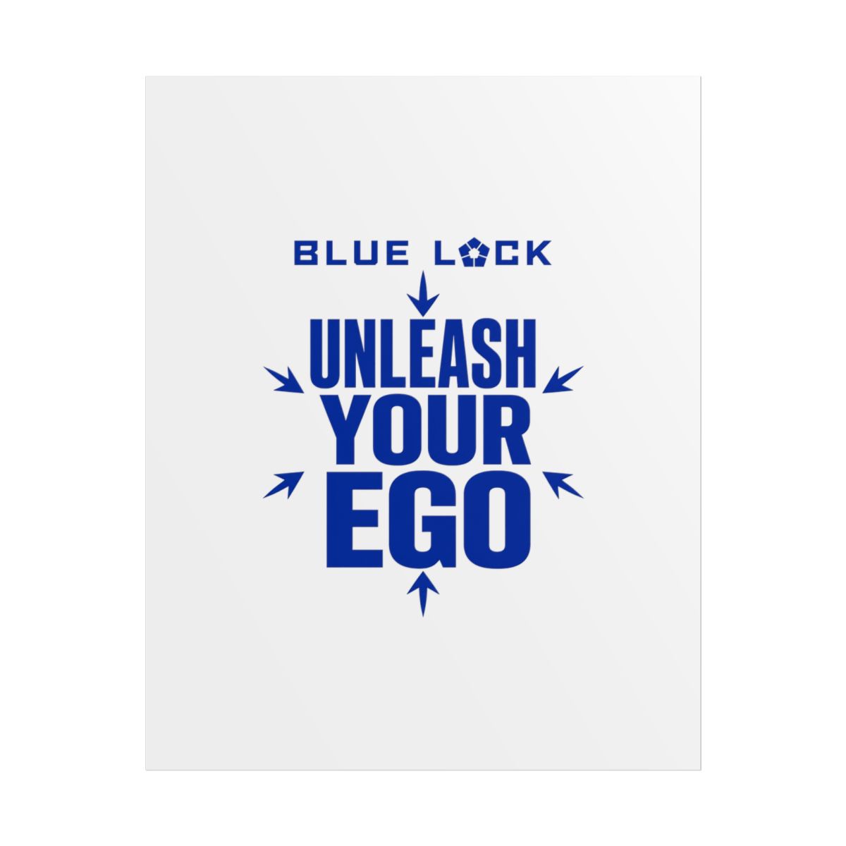 Blue Lock "Unleash Your Ego" Poster - Official Posters & Wall Art merchandise