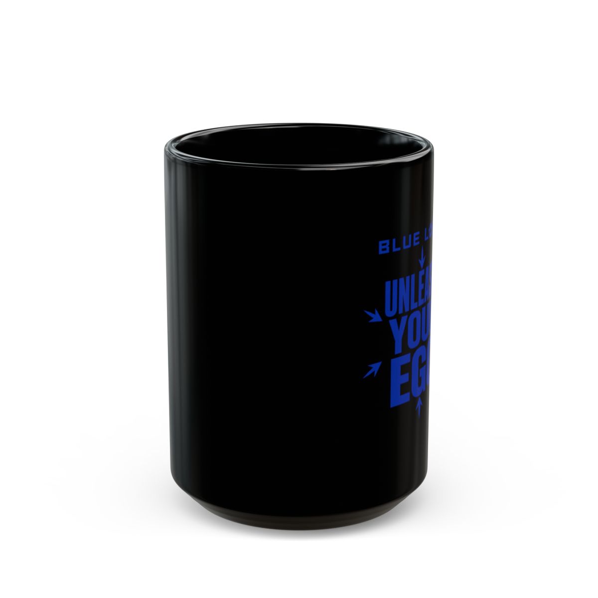 Blue Lock "Unleash Your Ego" Black Mug - alternate angle 4, merchandise