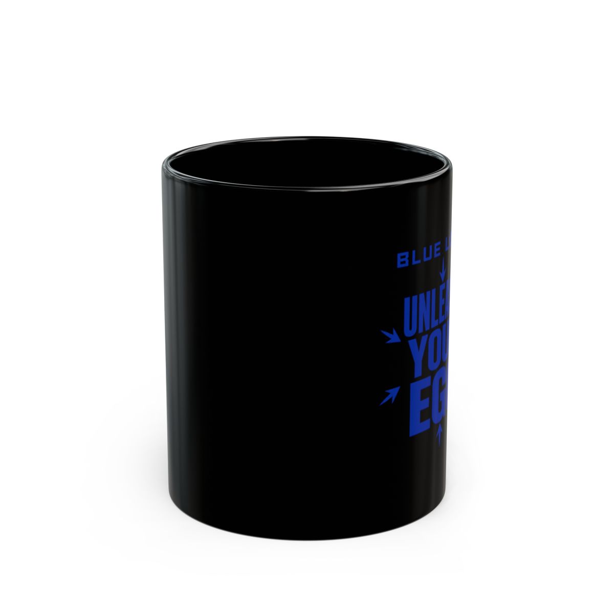 Blue Lock "Unleash Your Ego" Black Mug - alternate angle 1, merchandise