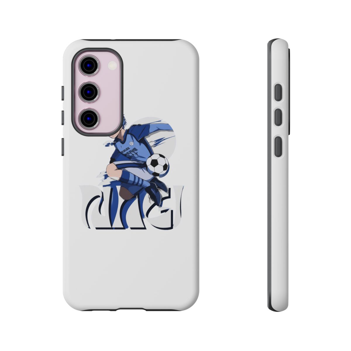 seishirou Nagi fan art design anime blue lock Phone Case - alternate angle 1, merchandise