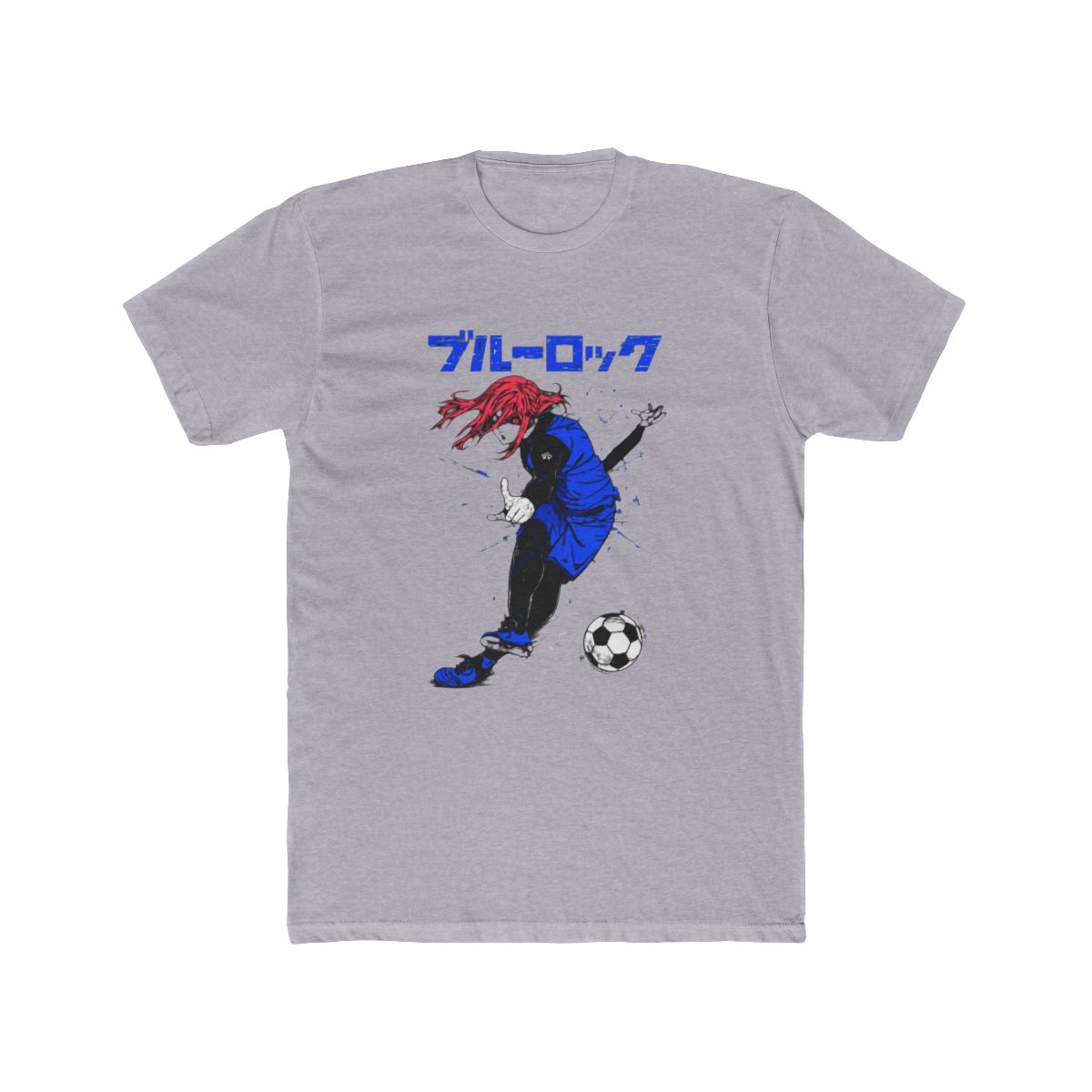 Blue Lock Anime Manga Soccer Fan T Shirt - alternate angle 5, merchandise