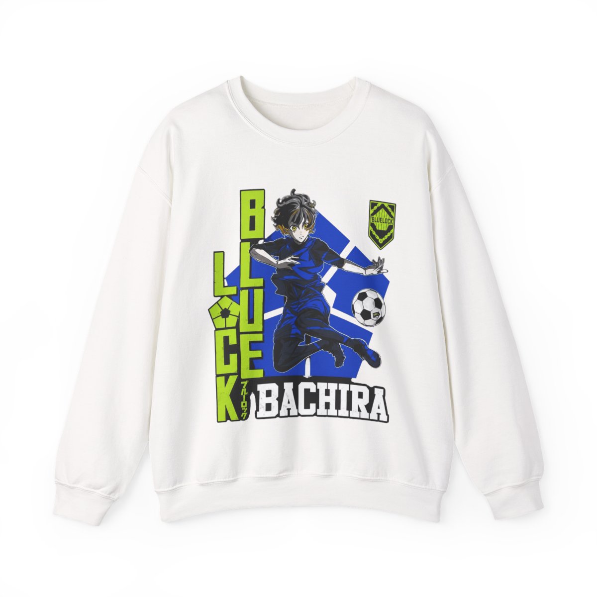 BLUE LOCK - Bachira Jersey Crew Hoodies - Crunchyroll Exclusive — official Blue Lock Sweatshirts