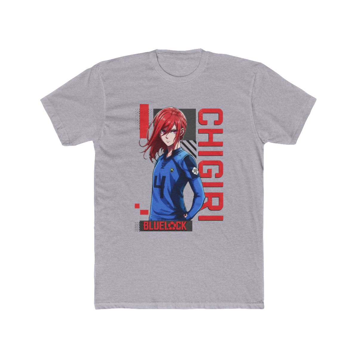 Blue Lock Chigiri Sporting T Shirt - alternate angle 3, merchandise